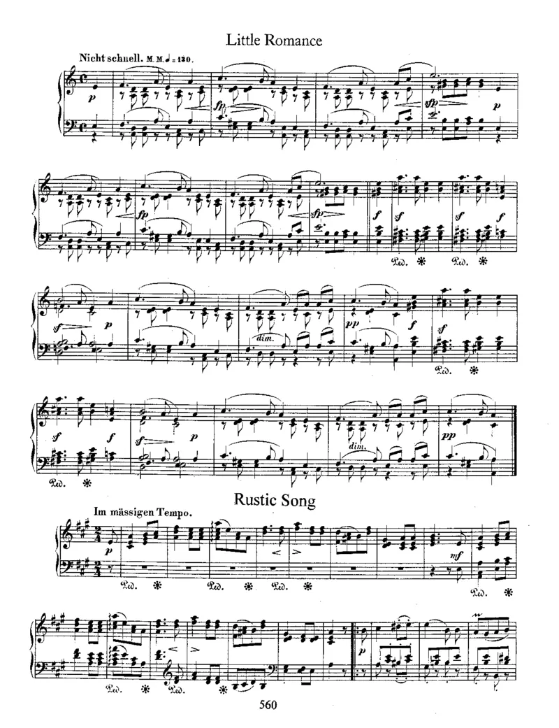 Schumann-AlbumForTheYoung(ClavierstuckefurdieJugend),Op.68_一万首著名钢琴曲谱哈农贝多芬合集视频教学电子版高清无水印可打印_1古典钢琴知名音乐家谱_舒曼钢琴谱全集_WORKS