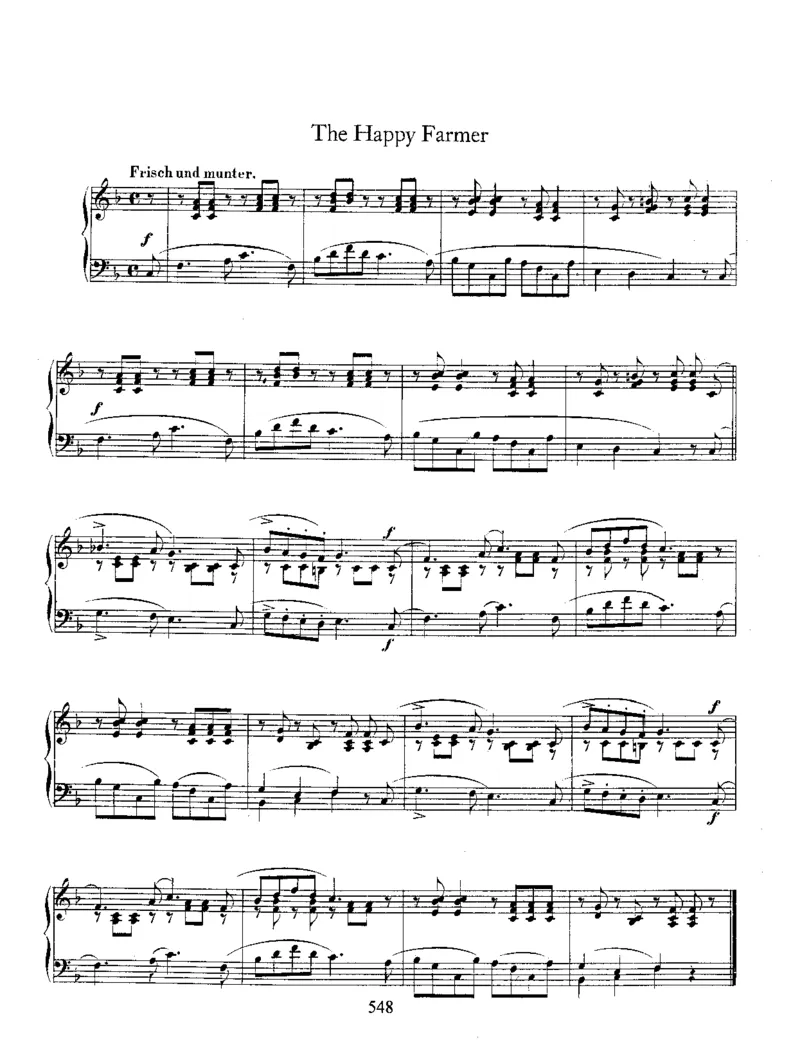 Schumann-AlbumForTheYoung(ClavierstuckefurdieJugend),Op.68_一万首著名钢琴曲谱哈农贝多芬合集视频教学电子版高清无水印可打印_1古典钢琴知名音乐家谱_舒曼钢琴谱全集_WORKS