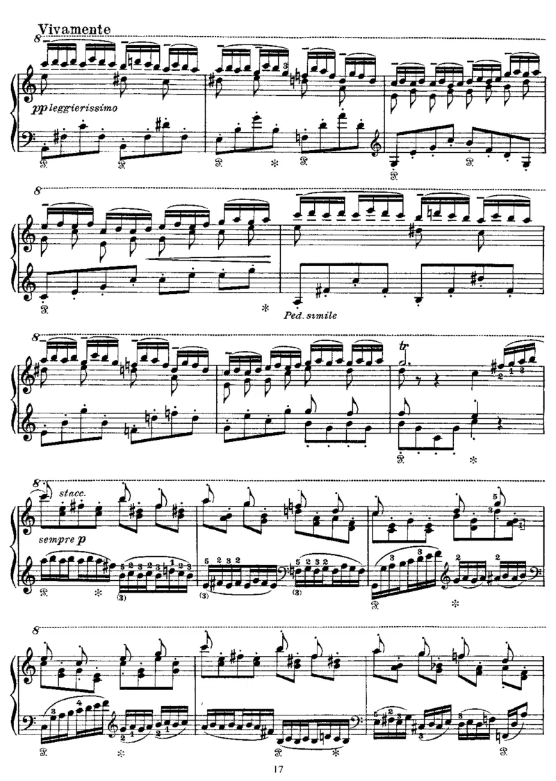 WeddingMarchandDanceoftheElves(Mendelssohn)_一万首著名钢琴曲谱哈农贝多芬合集视频教学电子版高清无水印可打印_1古典钢琴知名音乐家谱_李斯特钢琴谱全集_改编其他人