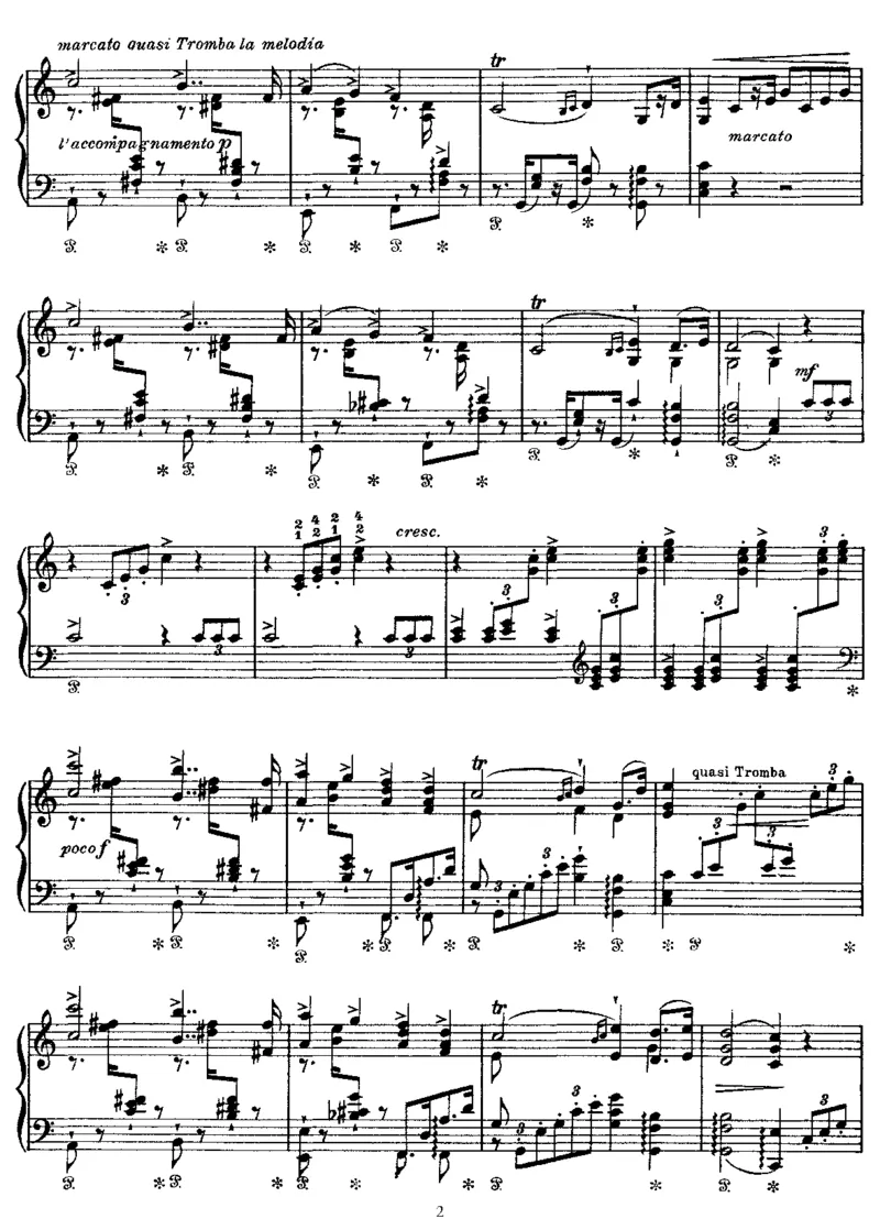 WeddingMarchandDanceoftheElves(Mendelssohn)_一万首著名钢琴曲谱哈农贝多芬合集视频教学电子版高清无水印可打印_1古典钢琴知名音乐家谱_李斯特钢琴谱全集_改编其他人