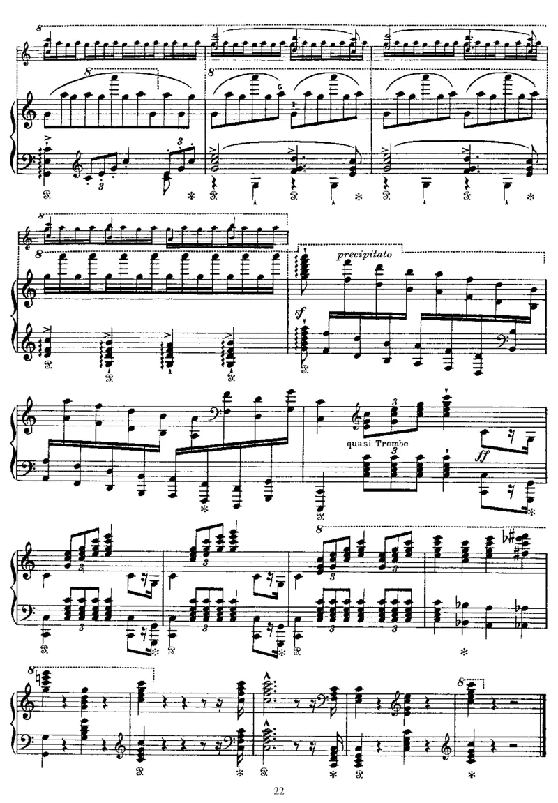 WeddingMarchandDanceoftheElves(Mendelssohn)_一万首著名钢琴曲谱哈农贝多芬合集视频教学电子版高清无水印可打印_1古典钢琴知名音乐家谱_李斯特钢琴谱全集_改编其他人