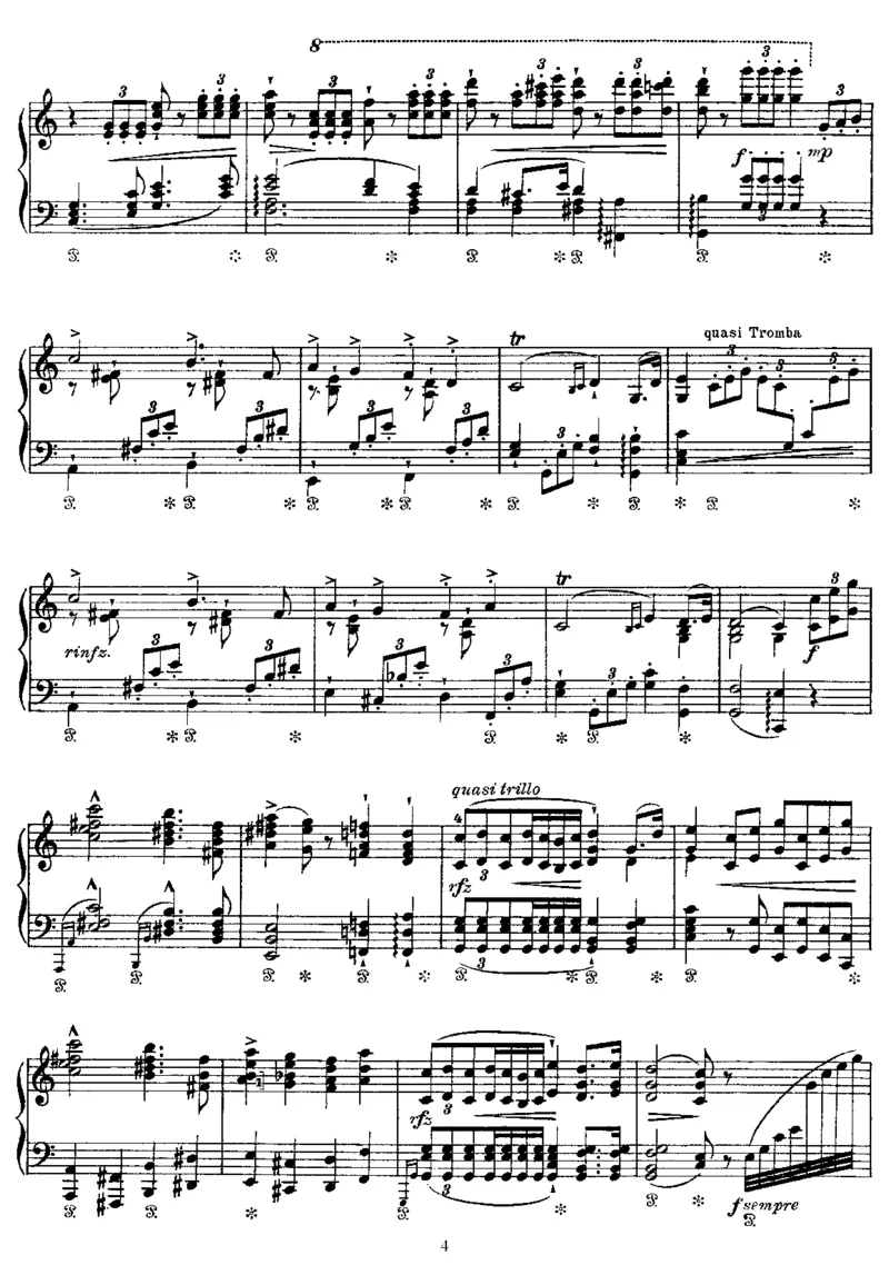 WeddingMarchandDanceoftheElves(Mendelssohn)_一万首著名钢琴曲谱哈农贝多芬合集视频教学电子版高清无水印可打印_1古典钢琴知名音乐家谱_李斯特钢琴谱全集_改编其他人