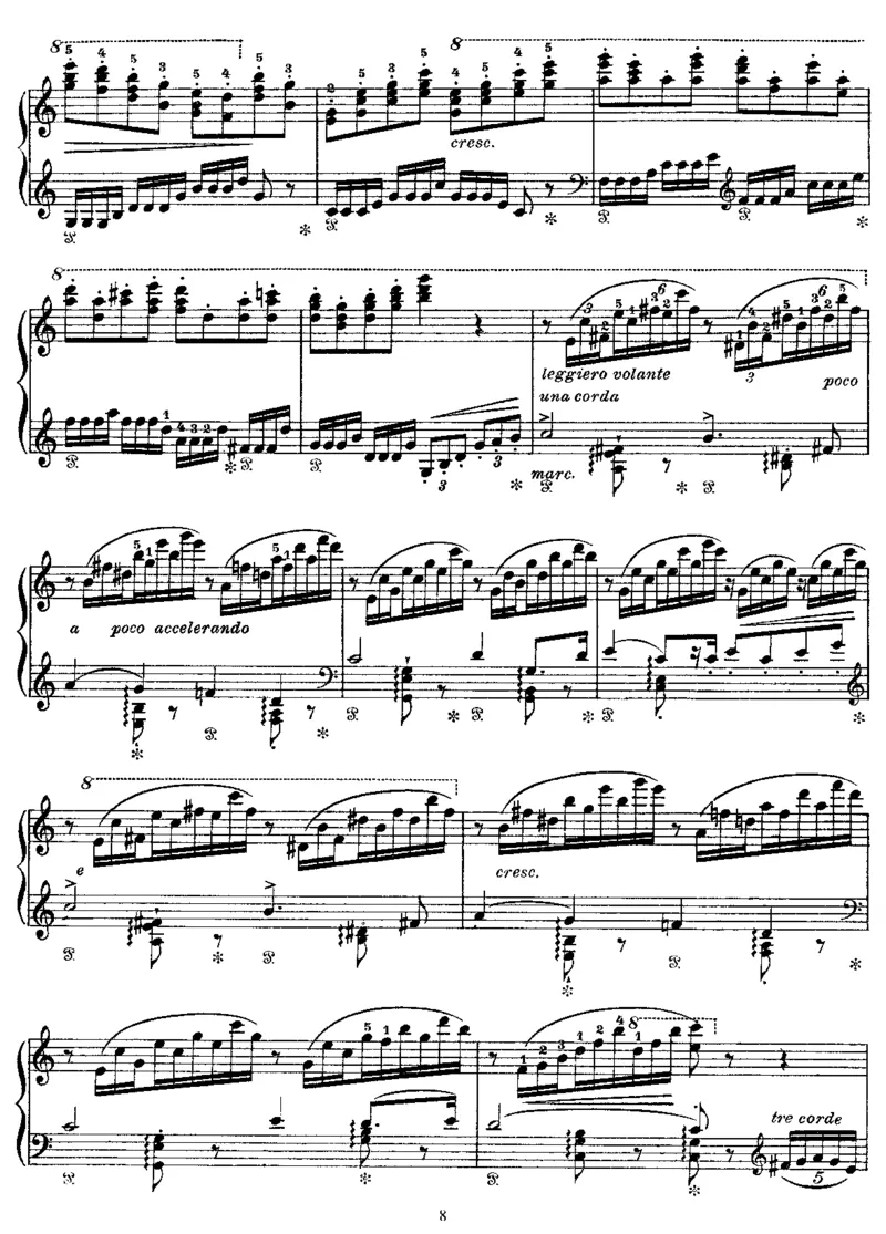 WeddingMarchandDanceoftheElves(Mendelssohn)_一万首著名钢琴曲谱哈农贝多芬合集视频教学电子版高清无水印可打印_1古典钢琴知名音乐家谱_李斯特钢琴谱全集_改编其他人