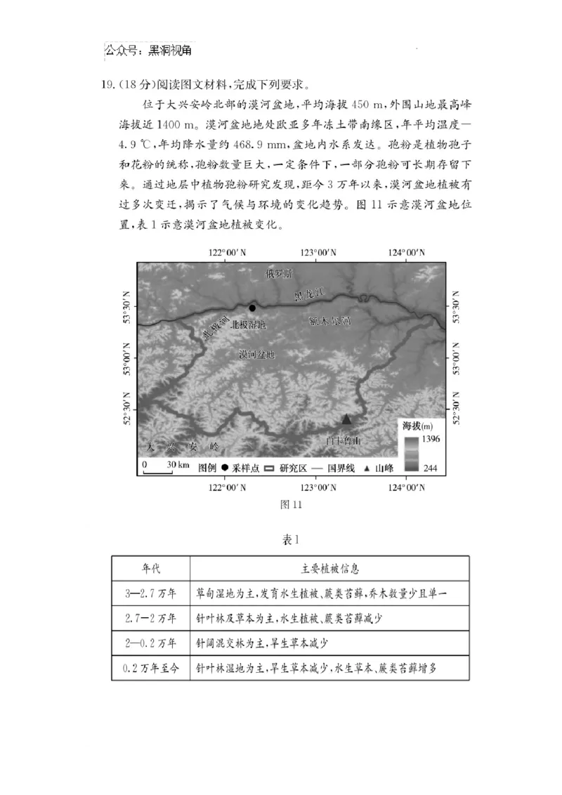 佩佩教育2025届2月湖南高三联考及答案解析（地理）_2024-2025高三（6-6月题库）_2025年02月试卷_0216佩佩教育湖南省长沙市四大名校2024-2025学年高三下学期2月月考