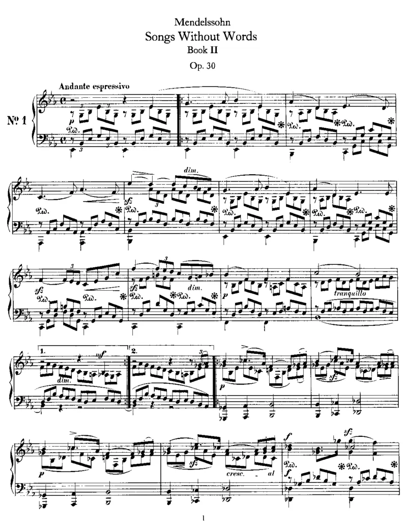 SongsWithoutWords_一万首著名钢琴曲谱哈农贝多芬合集视频教学电子版高清无水印可打印_02现代钢琴谱合集_马克西姆钢琴谱全集_门德尔松钢琴谱全集