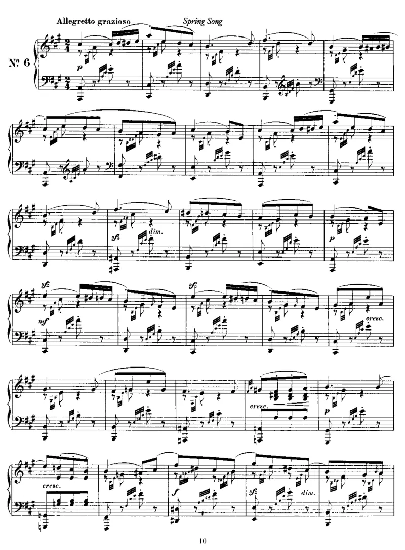 SongsWithoutWords_一万首著名钢琴曲谱哈农贝多芬合集视频教学电子版高清无水印可打印_02现代钢琴谱合集_马克西姆钢琴谱全集_门德尔松钢琴谱全集