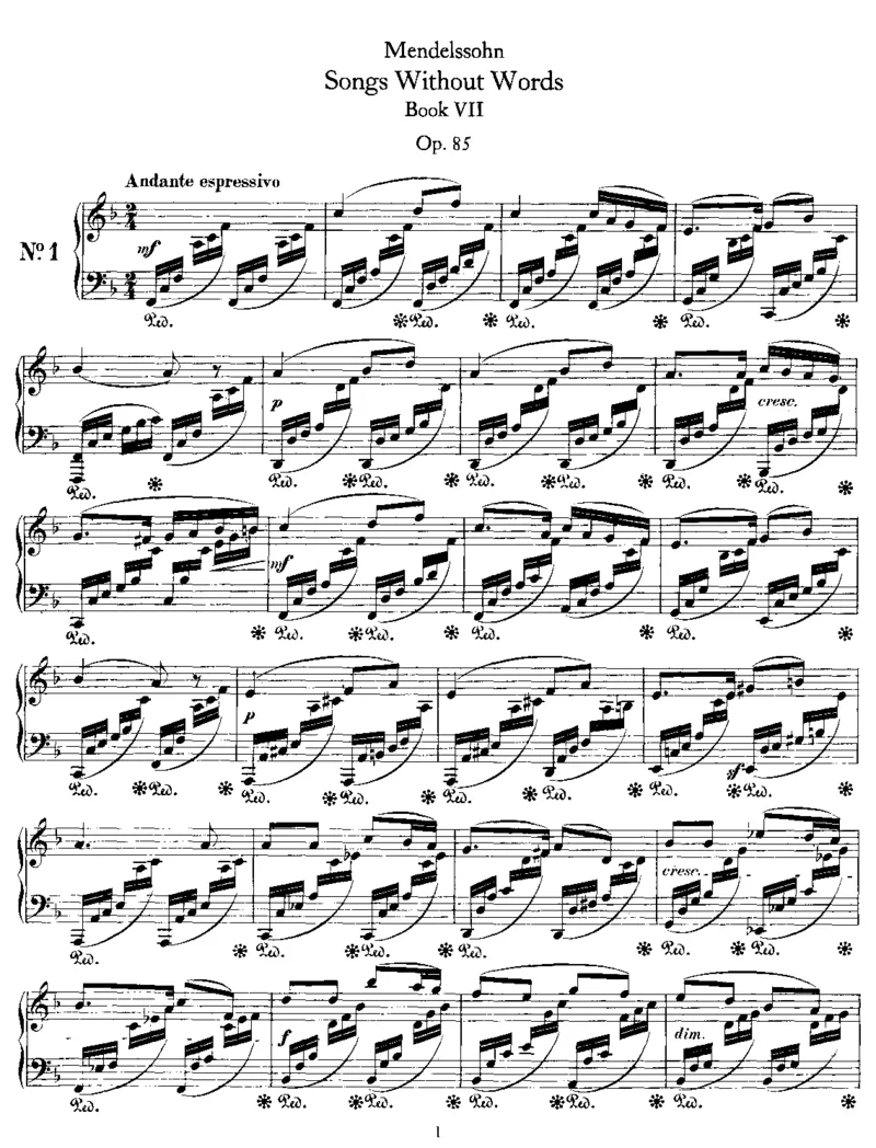 SongsWithoutWords_一万首著名钢琴曲谱哈农贝多芬合集视频教学电子版高清无水印可打印_02现代钢琴谱合集_马克西姆钢琴谱全集_门德尔松钢琴谱全集