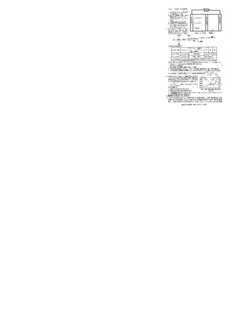 河北省邯郸市部分学校2025届高三上学期第一次大联考模拟预测试题化学PDF版含解析_2024-2025高三（6-6月题库）_2024年12月试卷