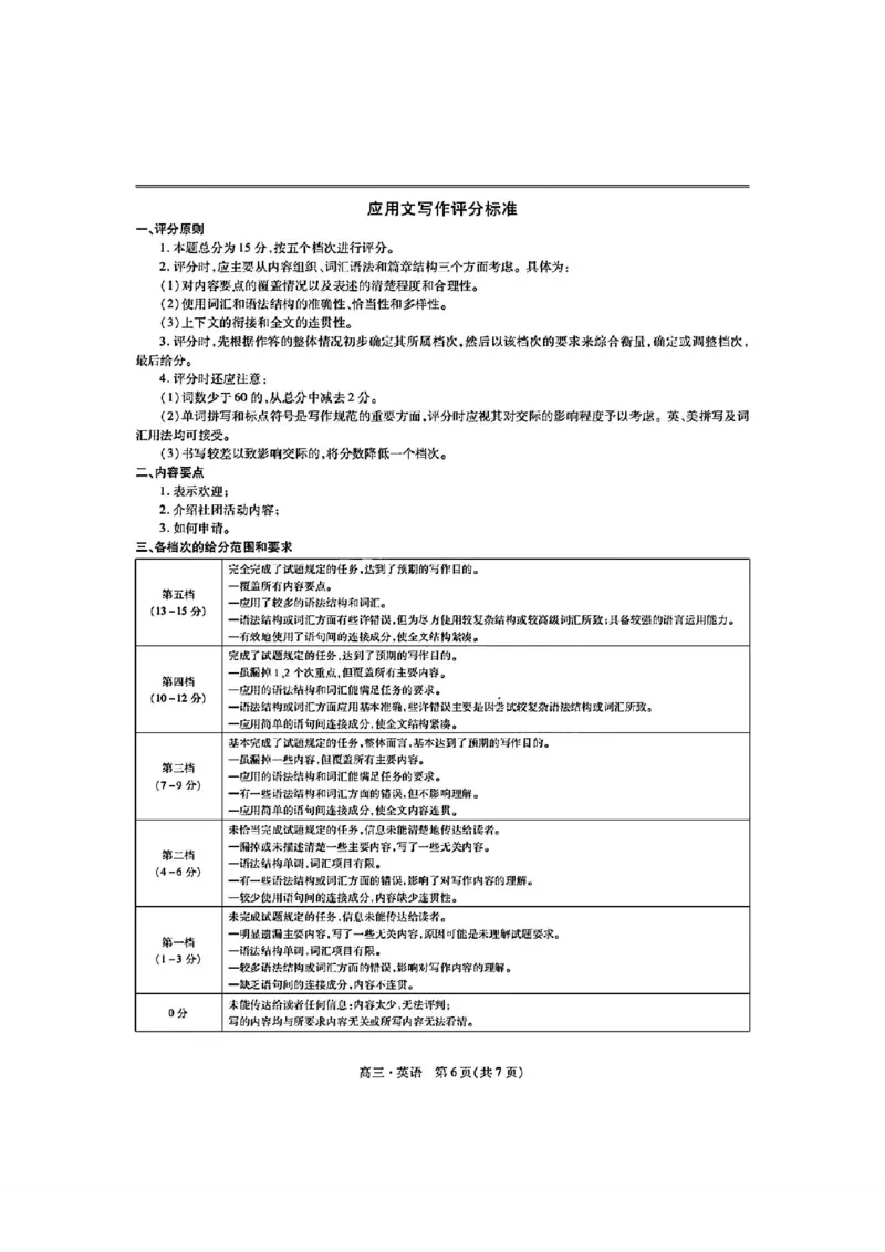 英语试卷答案_2024年5月_01按日期_30号_2024届江西省稳派上进高三5月高考适应性大练兵联考_江西省稳派上进教育联考2023&mdash;2024学年高三年级5月高考适应性大练兵联考英语