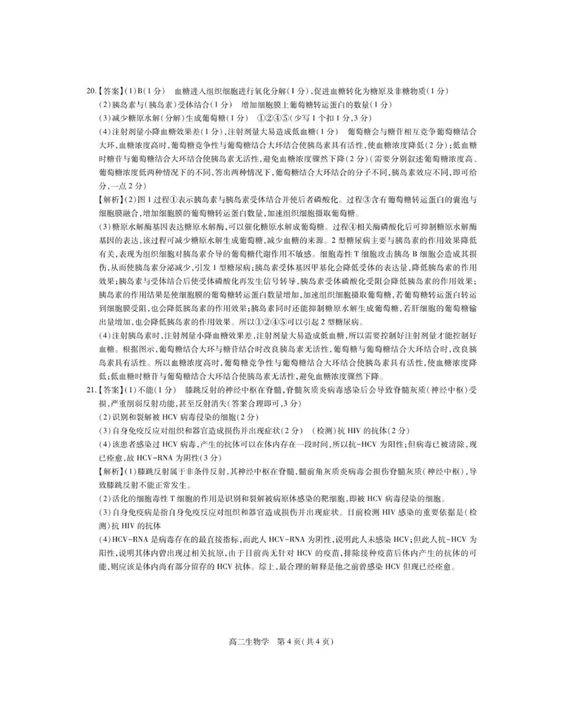 12月江西高二&middot;生物答案_251212江西省上进联考2025-2026学年高二上学期12月学情检测（全）_江西省多校联考2025-2026学年高二上学期12月学情检测生物试题（图片版，含解析）