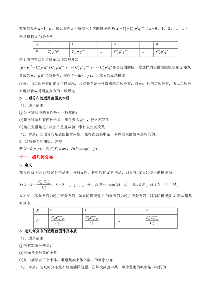 专题11概率（4大考向真题解读）-解析版_2024-2025高三（6-6月题库）_2024年08月试卷_08202025版《真题题源解密-专题分类》数学