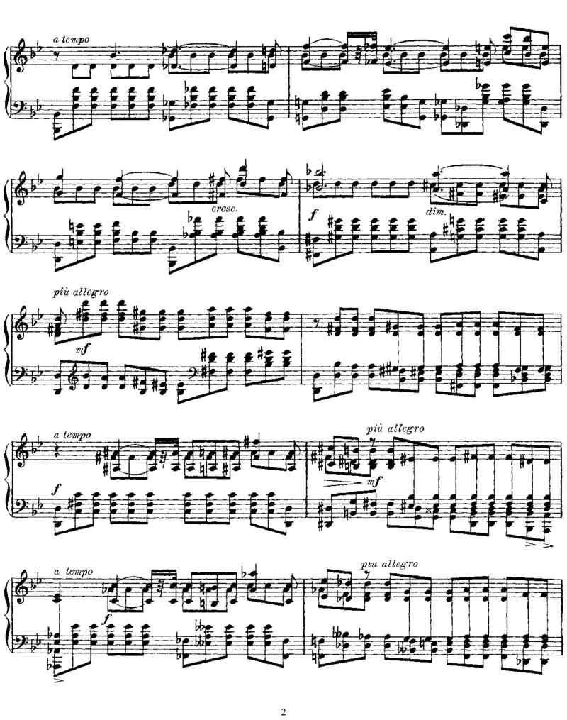 Poemetragique,Op34_一万首著名钢琴曲谱哈农贝多芬合集视频教学电子版高清无水印可打印_1古典钢琴知名音乐家谱_斯克里亚宾钢琴谱全集_Poemes