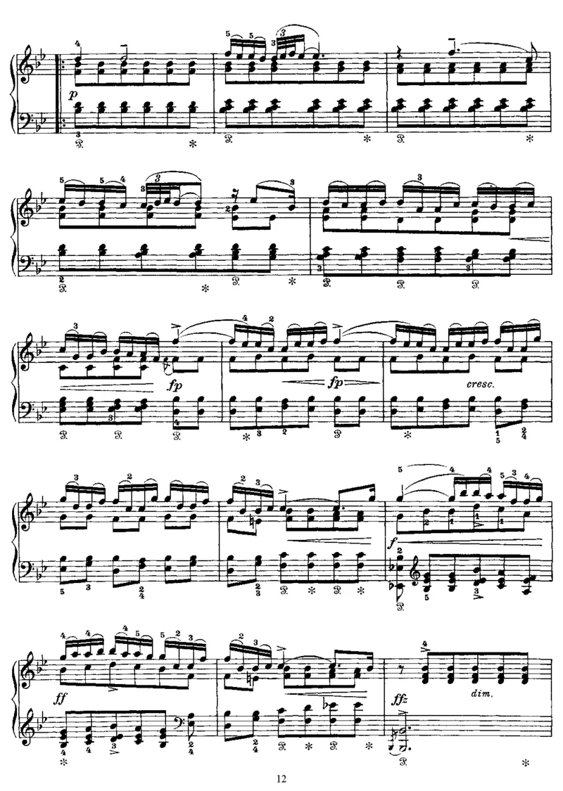 FromHolberg'sTime,Op40_一万首著名钢琴曲谱哈农贝多芬合集视频教学电子版高清无水印可打印_1古典钢琴知名音乐家谱_格里格钢琴谱全集_其他