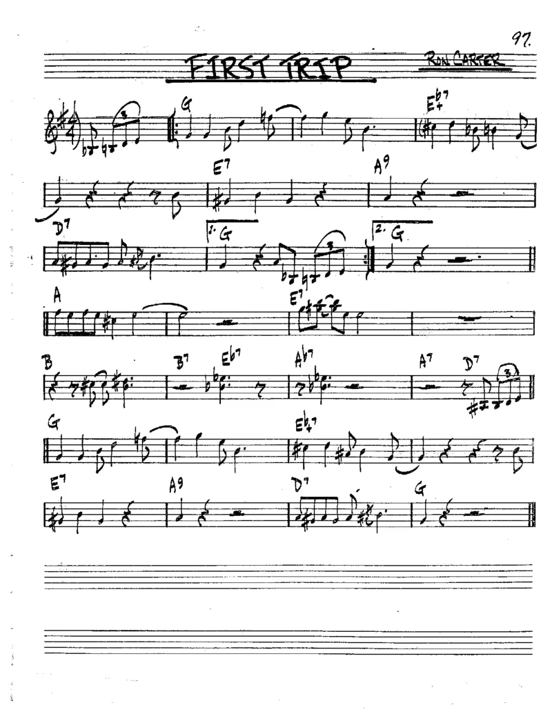 TheRealBookVolume-2-Bb_一万首著名钢琴曲谱哈农贝多芬合集视频教学电子版高清无水印可打印_07各风格钢琴谱合集_JazzPiano_原版钢琴教材附音频