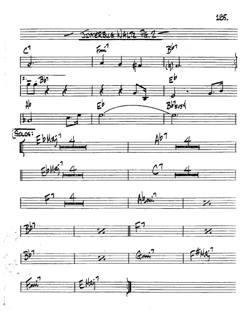 TheRealBookVolume-2-Bb_一万首著名钢琴曲谱哈农贝多芬合集视频教学电子版高清无水印可打印_07各风格钢琴谱合集_JazzPiano_原版钢琴教材附音频