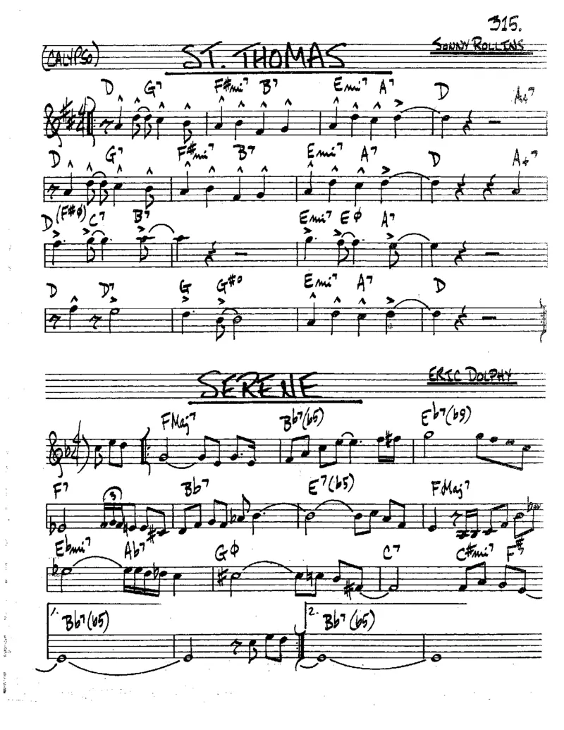 TheRealBookVolume-2-Bb_一万首著名钢琴曲谱哈农贝多芬合集视频教学电子版高清无水印可打印_07各风格钢琴谱合集_JazzPiano_原版钢琴教材附音频