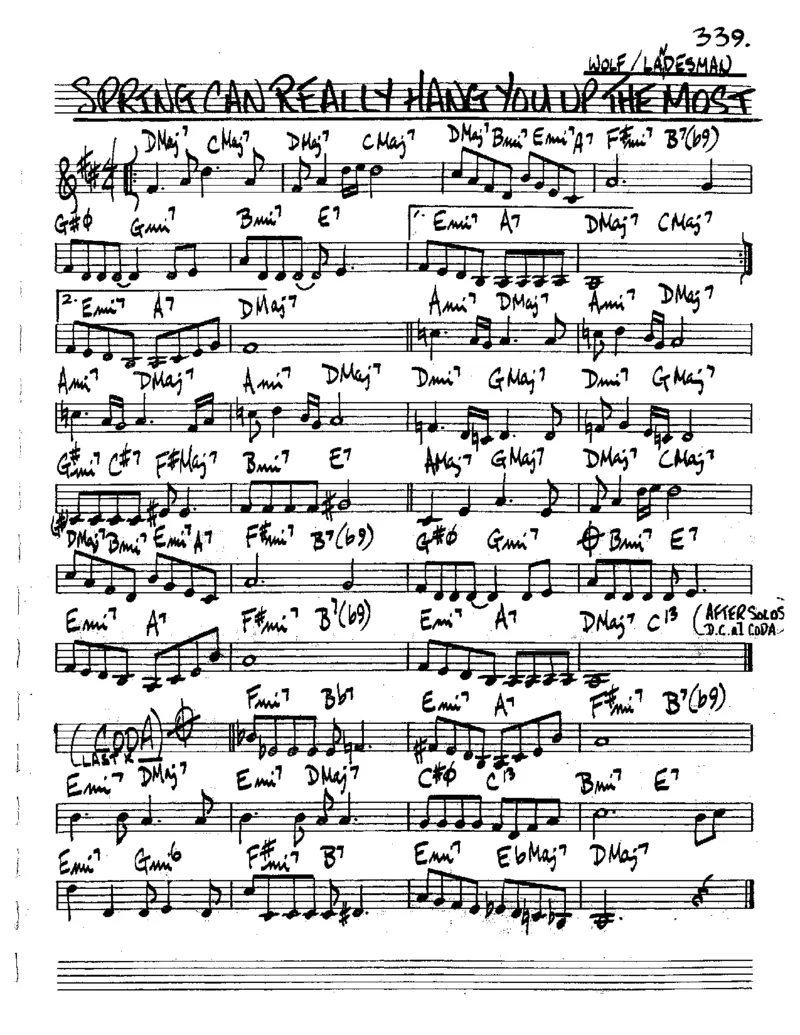 TheRealBookVolume-2-Bb_一万首著名钢琴曲谱哈农贝多芬合集视频教学电子版高清无水印可打印_07各风格钢琴谱合集_JazzPiano_原版钢琴教材附音频