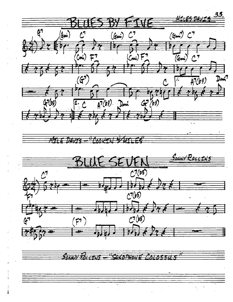 TheRealBookVolume-2-Bb_一万首著名钢琴曲谱哈农贝多芬合集视频教学电子版高清无水印可打印_07各风格钢琴谱合集_JazzPiano_原版钢琴教材附音频