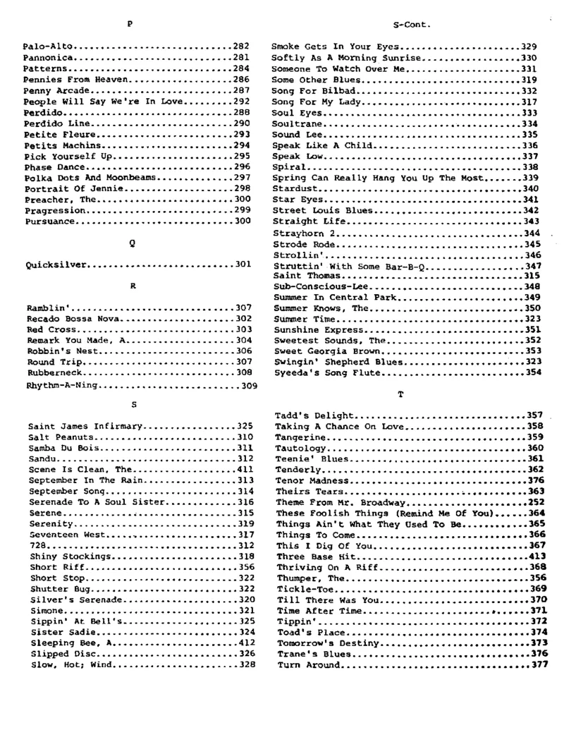 TheRealBookVolume-2-Bb_一万首著名钢琴曲谱哈农贝多芬合集视频教学电子版高清无水印可打印_07各风格钢琴谱合集_JazzPiano_原版钢琴教材附音频