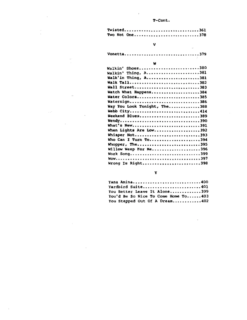 TheRealBookVolume-2-Bb_一万首著名钢琴曲谱哈农贝多芬合集视频教学电子版高清无水印可打印_07各风格钢琴谱合集_JazzPiano_原版钢琴教材附音频
