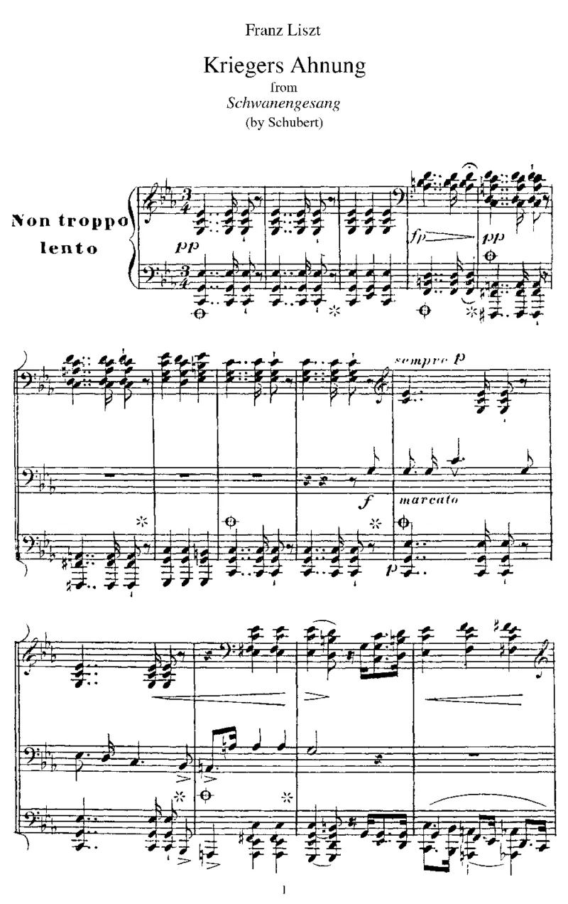 KriegersAhnung(Schubert)_一万首著名钢琴曲谱哈农贝多芬合集视频教学电子版高清无水印可打印_1古典钢琴知名音乐家谱_李斯特钢琴谱全集_改编舒伯特
