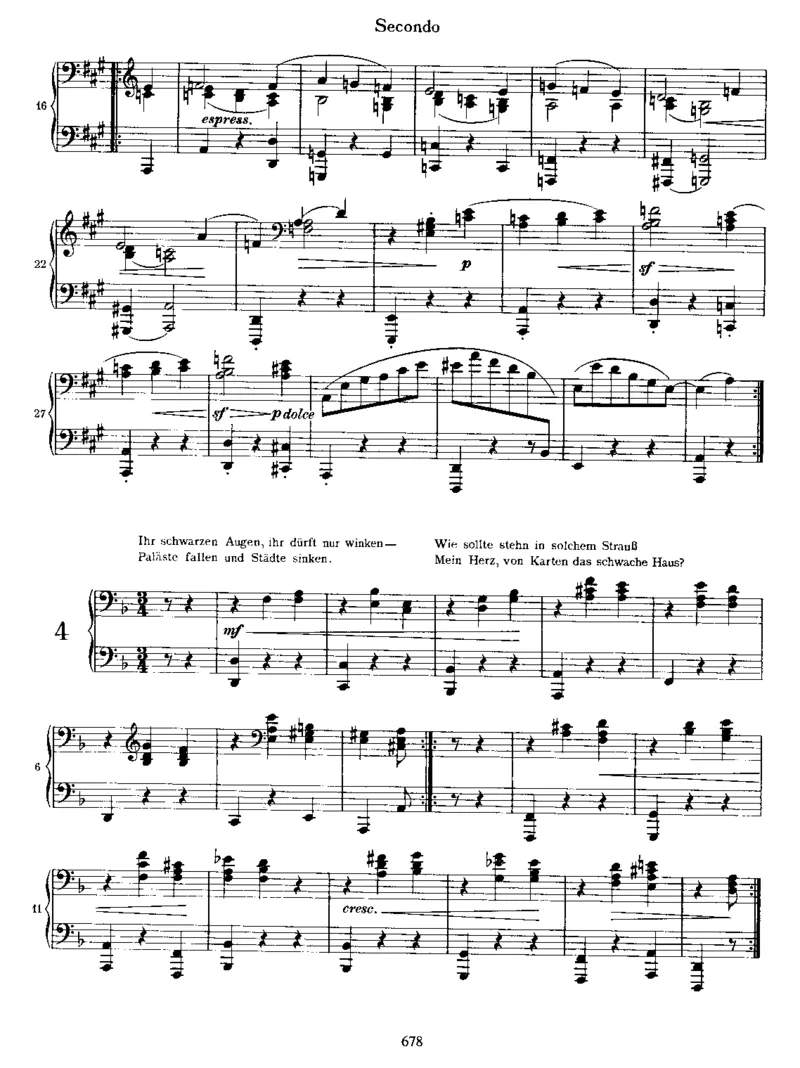 NewLiebesliederWaltzes,Op65a(4Hands)_一万首著名钢琴曲谱哈农贝多芬合集视频教学电子版高清无水印可打印_1古典钢琴知名音乐家谱_勃拉姆斯钢琴谱全集_四手联弹