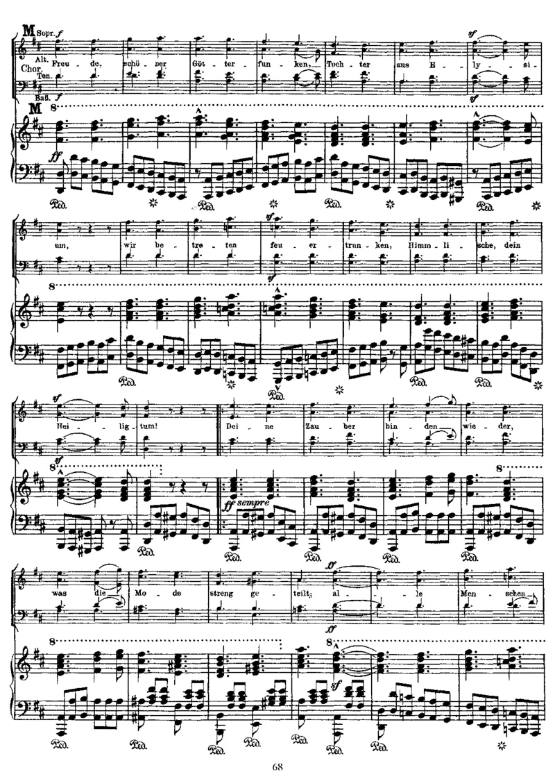 SymphonyNo9ind(Beethoven)_一万首著名钢琴曲谱哈农贝多芬合集视频教学电子版高清无水印可打印_1古典钢琴知名音乐家谱_李斯特钢琴谱全集_改编贝多芬