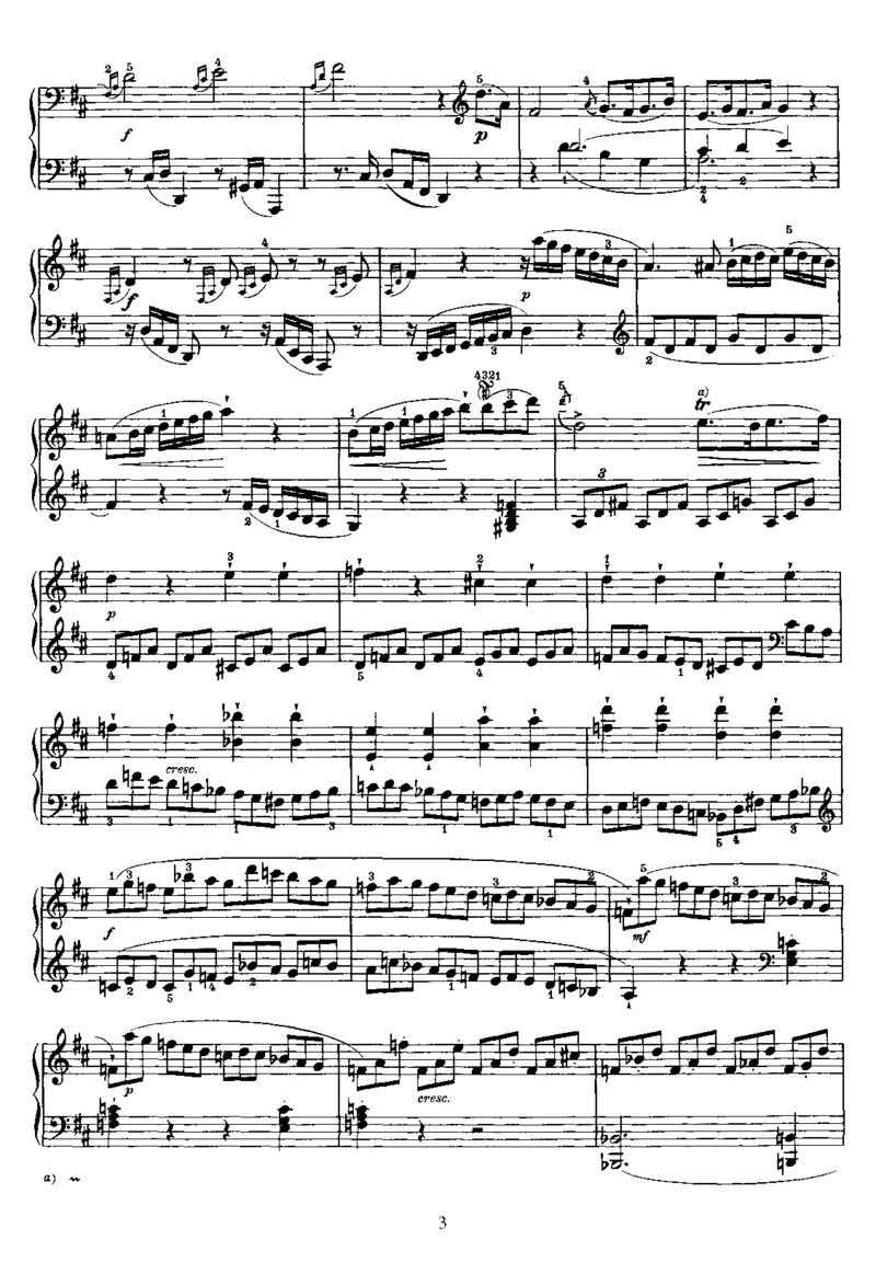 PianoSonataNo51inD_NoRestriction_一万首著名钢琴曲谱哈农贝多芬合集视频教学电子版高清无水印可打印_1古典钢琴知名音乐家谱_海顿钢琴谱全集_奏鸣曲