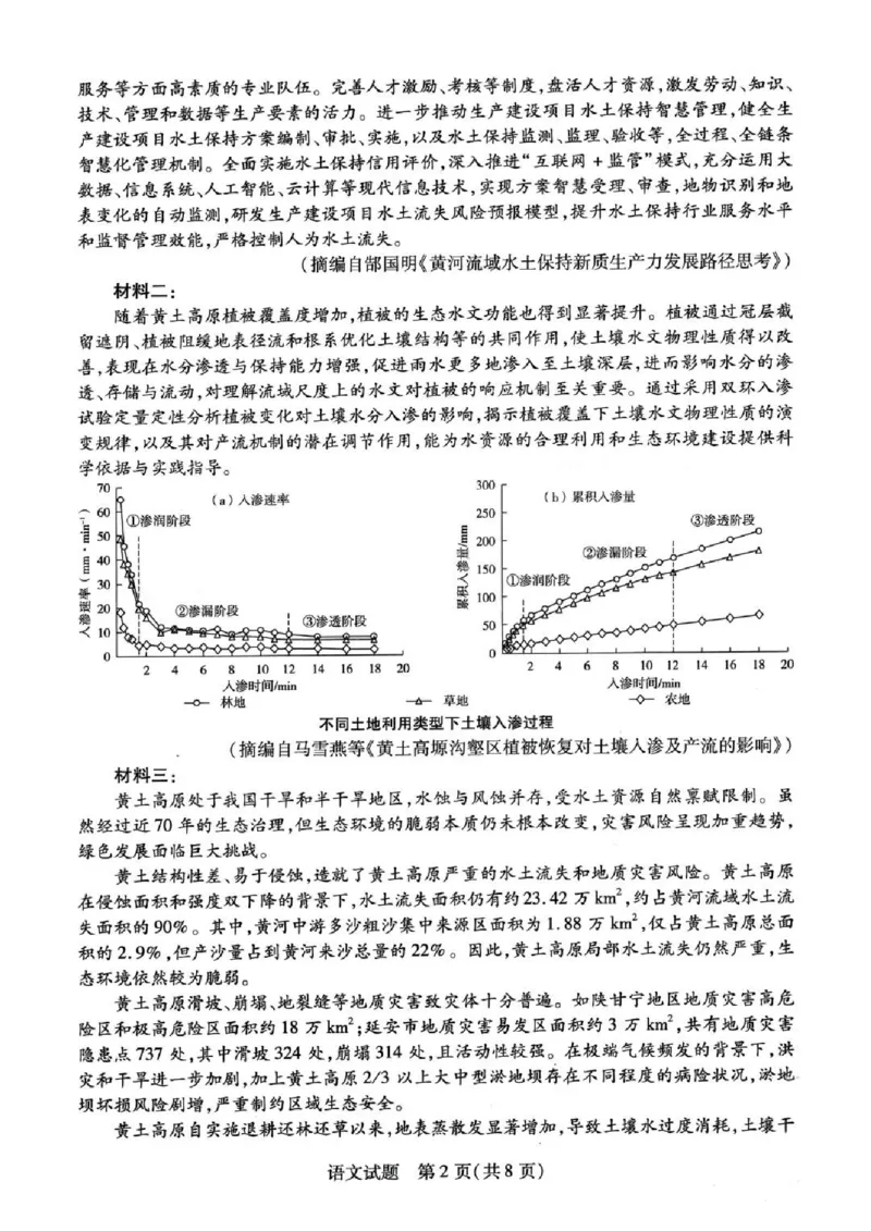 天一大联考2024-2025学年（下）高三第二次四省联考语文+答案_2024-2025高三（6-6月题库）_2025年05月试卷_0509天一大联考2024-2025学年（下）高三第二次四省联考