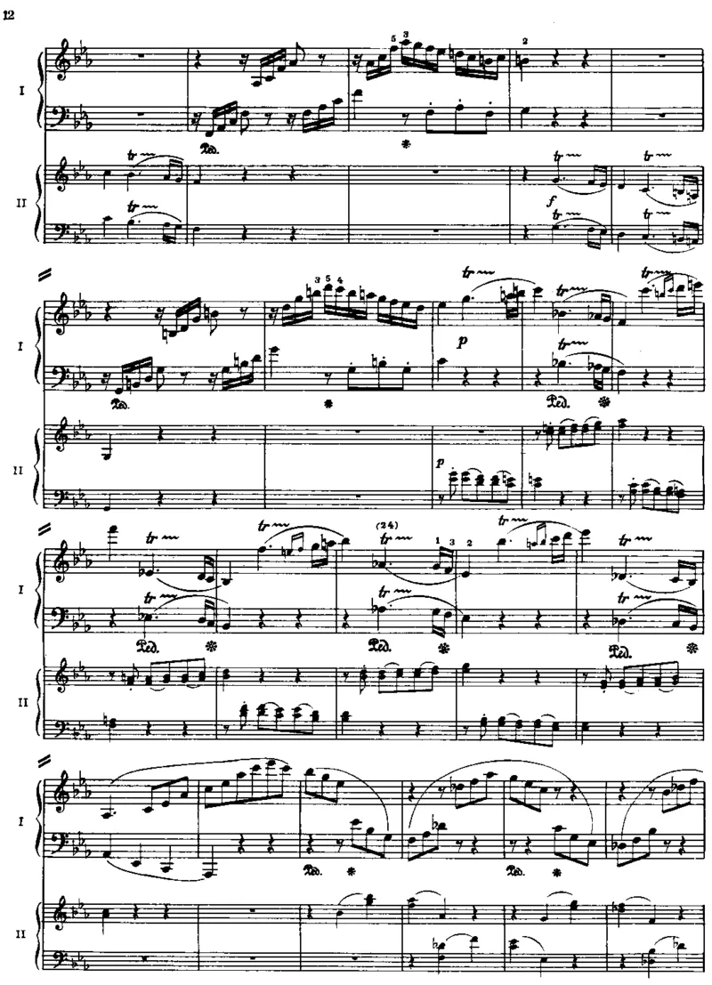 PianoConcertoNo14inEb,K449(2Piano)_一万首著名钢琴曲谱哈农贝多芬合集视频教学电子版高清无水印可打印_1古典钢琴知名音乐家谱_莫扎特钢琴谱全集_0312095926_钢琴与乐队作品