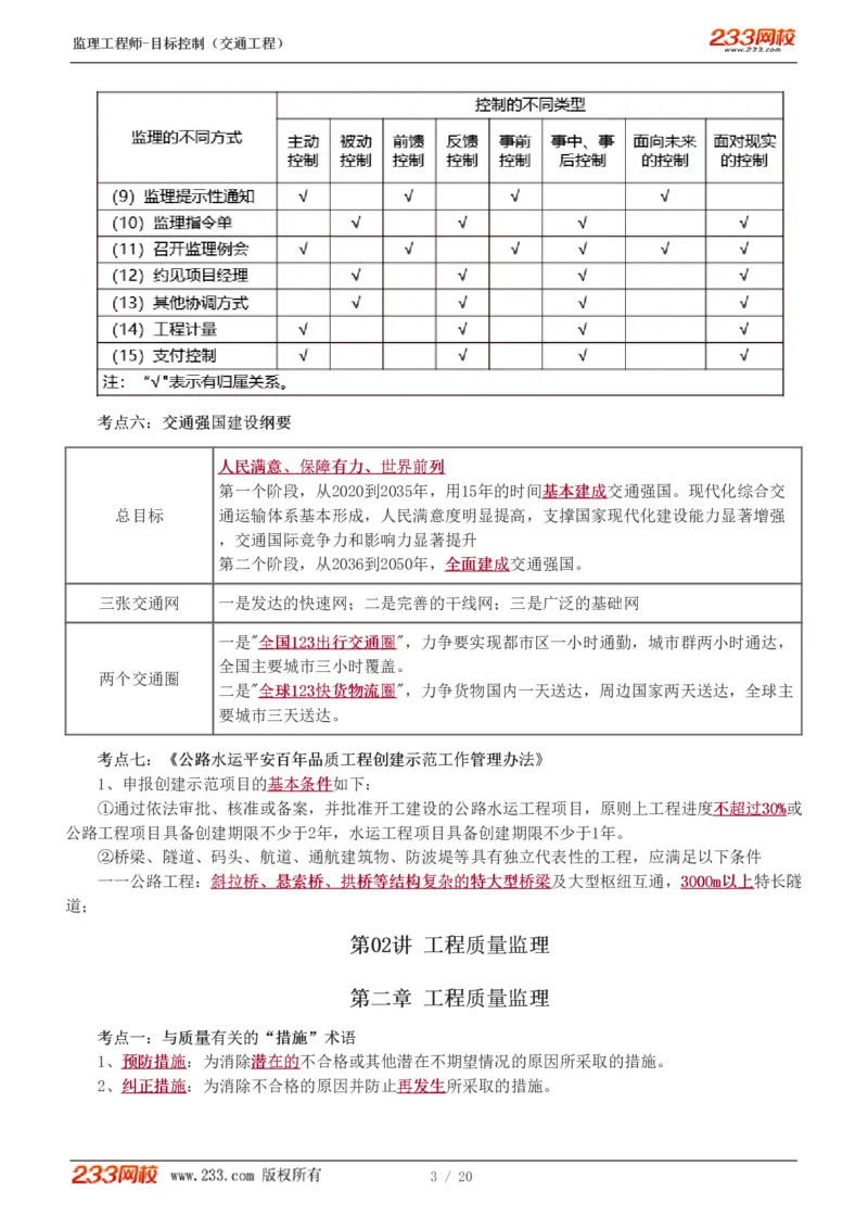 WM_Removed_1-4_监理工程师_2025监理工程师_2025年监理工程师-各大机构_2025年监理-交通目标_05.高频考点-孙.媛媛_基础篇
