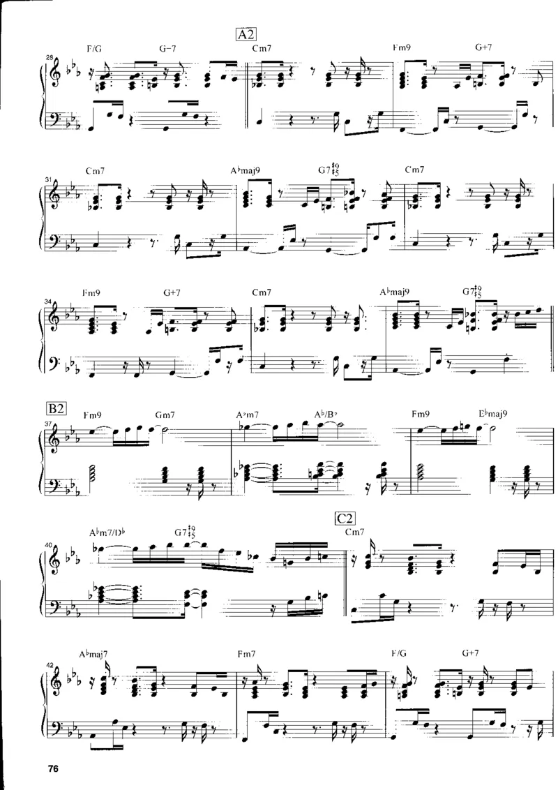 SmoothjazzpianobyMarkHarrison_一万首著名钢琴曲谱哈农贝多芬合集视频教学电子版高清无水印可打印_07各风格钢琴谱合集_SmoothJazzPiano_原版钢琴教材附音频