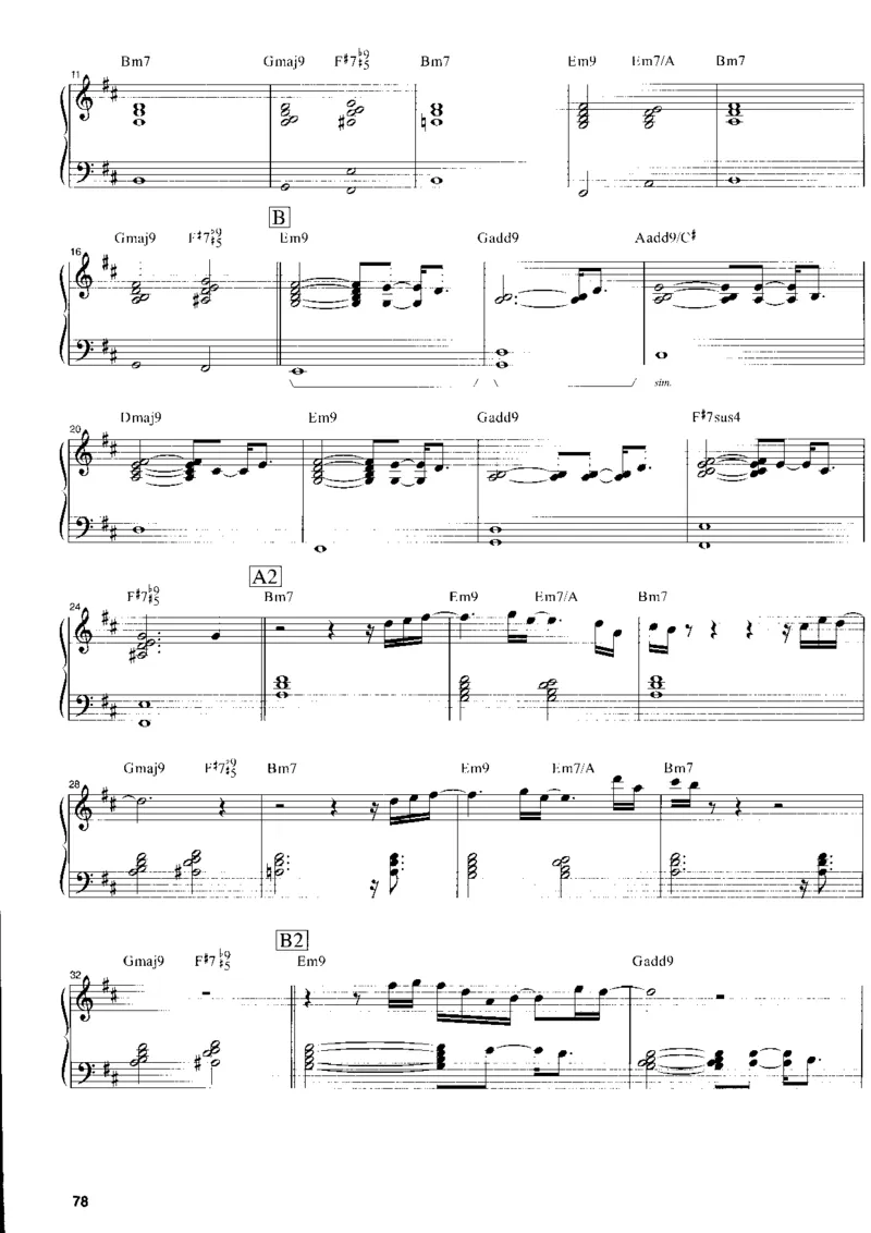 SmoothjazzpianobyMarkHarrison_一万首著名钢琴曲谱哈农贝多芬合集视频教学电子版高清无水印可打印_07各风格钢琴谱合集_SmoothJazzPiano_原版钢琴教材附音频