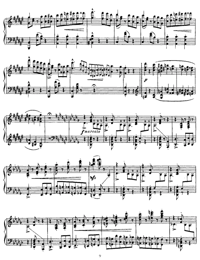 ValseaCapriccio(Donizetti)_一万首著名钢琴曲谱哈农贝多芬合集视频教学电子版高清无水印可打印_1古典钢琴知名音乐家谱_李斯特钢琴谱全集_改编其他人