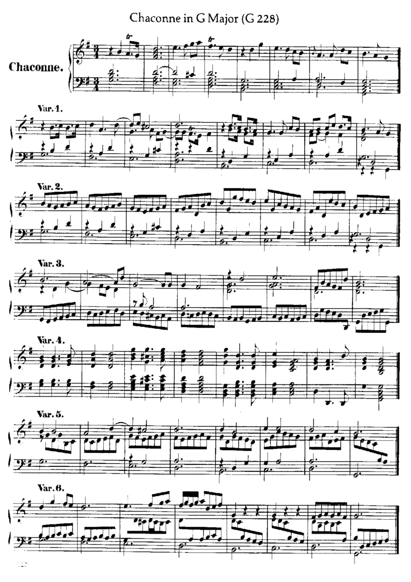 Handel-ChaconneinGmajorG.228_一万首著名钢琴曲谱哈农贝多芬合集视频教学电子版高清无水印可打印_1古典钢琴知名音乐家谱_亨德尔钢琴谱全集