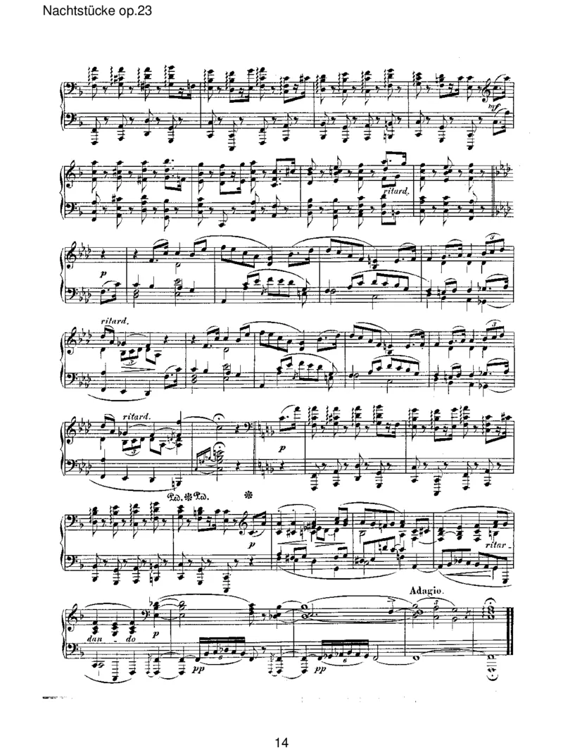 Nachtst&uuml;ckeop.23_一万首著名钢琴曲谱哈农贝多芬合集视频教学电子版高清无水印可打印_1古典钢琴知名音乐家谱_舒曼钢琴谱全集_RobertSchumann罗伯特&middot;舒曼(1810-1856)