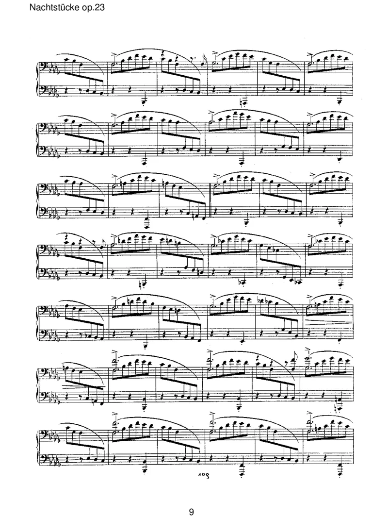 Nachtst&uuml;ckeop.23_一万首著名钢琴曲谱哈农贝多芬合集视频教学电子版高清无水印可打印_1古典钢琴知名音乐家谱_舒曼钢琴谱全集_RobertSchumann罗伯特&middot;舒曼(1810-1856)