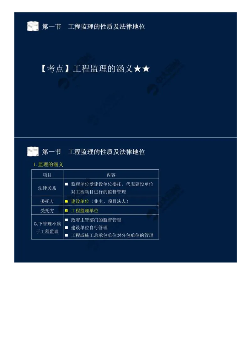 WM_01.第一章-第一节-工程监理的性质及法律地位（一）.mp4_监理工程师_2025监理工程师_2025年监理工程师-各大机构_2025年监理-概论_机构4-ZD_01.精讲班-王.竹梅_讲义