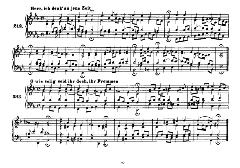 Four-PartChorales_一万首著名钢琴曲谱哈农贝多芬合集视频教学电子版高清无水印可打印_1古典钢琴知名音乐家谱_巴赫钢琴谱全集