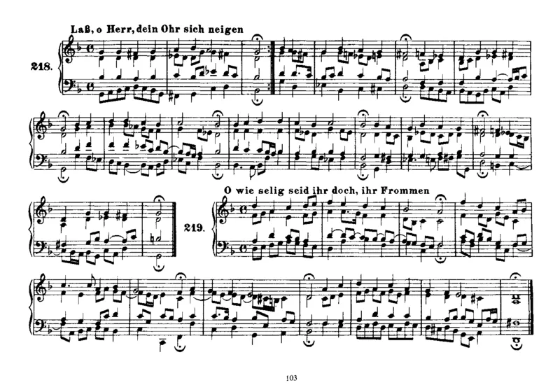 Four-PartChorales_一万首著名钢琴曲谱哈农贝多芬合集视频教学电子版高清无水印可打印_1古典钢琴知名音乐家谱_巴赫钢琴谱全集