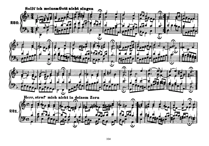 Four-PartChorales_一万首著名钢琴曲谱哈农贝多芬合集视频教学电子版高清无水印可打印_1古典钢琴知名音乐家谱_巴赫钢琴谱全集