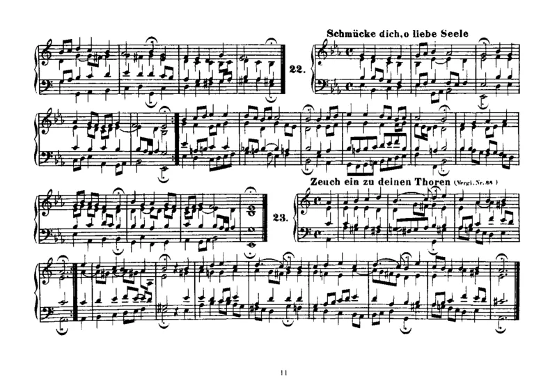 Four-PartChorales_一万首著名钢琴曲谱哈农贝多芬合集视频教学电子版高清无水印可打印_1古典钢琴知名音乐家谱_巴赫钢琴谱全集