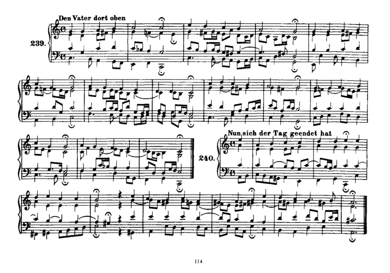 Four-PartChorales_一万首著名钢琴曲谱哈农贝多芬合集视频教学电子版高清无水印可打印_1古典钢琴知名音乐家谱_巴赫钢琴谱全集