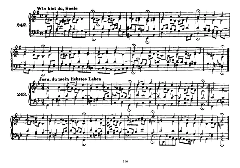 Four-PartChorales_一万首著名钢琴曲谱哈农贝多芬合集视频教学电子版高清无水印可打印_1古典钢琴知名音乐家谱_巴赫钢琴谱全集