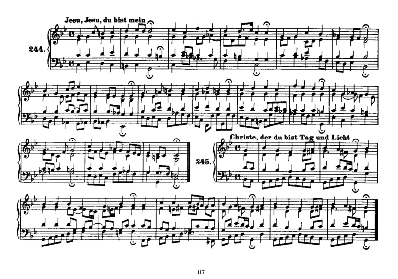 Four-PartChorales_一万首著名钢琴曲谱哈农贝多芬合集视频教学电子版高清无水印可打印_1古典钢琴知名音乐家谱_巴赫钢琴谱全集