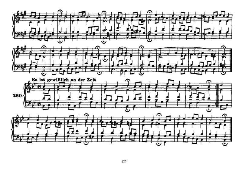 Four-PartChorales_一万首著名钢琴曲谱哈农贝多芬合集视频教学电子版高清无水印可打印_1古典钢琴知名音乐家谱_巴赫钢琴谱全集