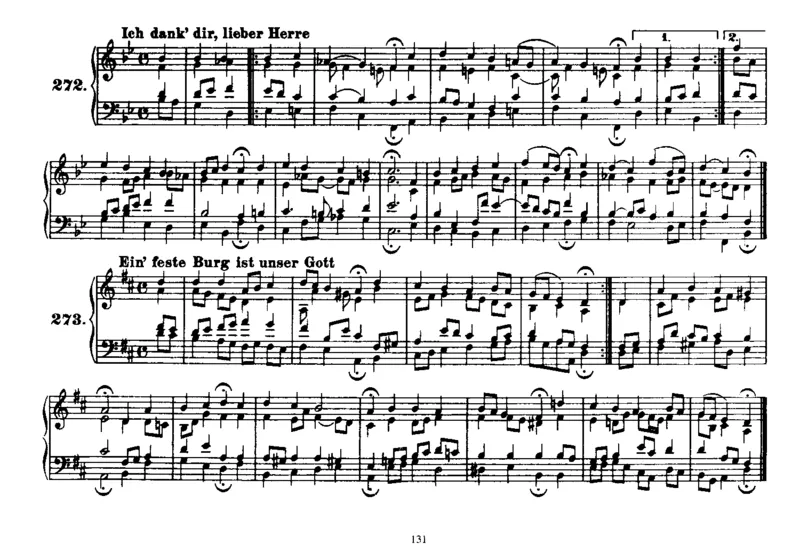 Four-PartChorales_一万首著名钢琴曲谱哈农贝多芬合集视频教学电子版高清无水印可打印_1古典钢琴知名音乐家谱_巴赫钢琴谱全集