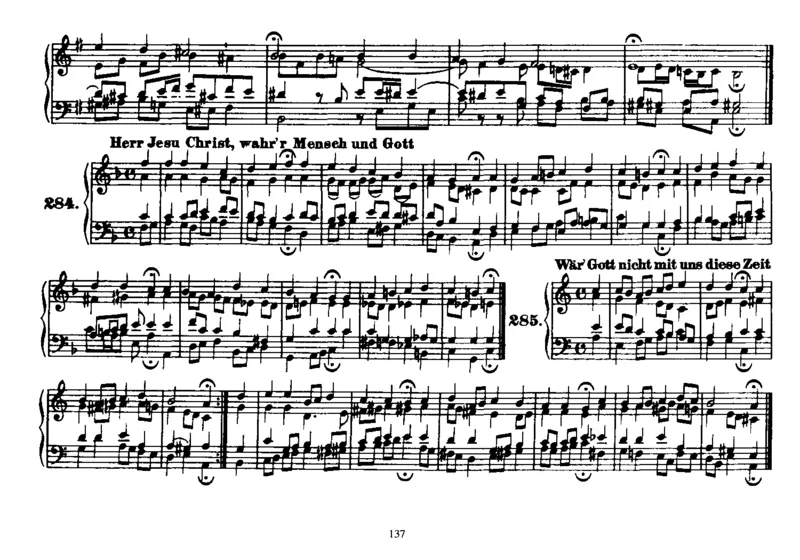 Four-PartChorales_一万首著名钢琴曲谱哈农贝多芬合集视频教学电子版高清无水印可打印_1古典钢琴知名音乐家谱_巴赫钢琴谱全集