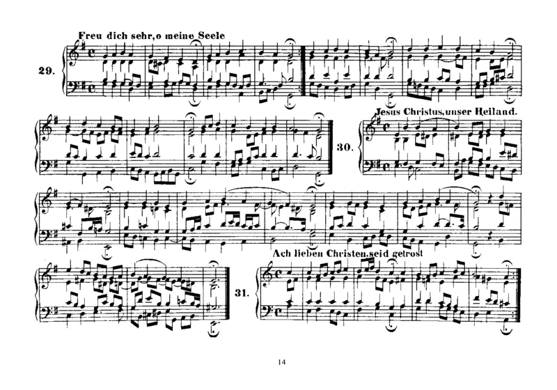 Four-PartChorales_一万首著名钢琴曲谱哈农贝多芬合集视频教学电子版高清无水印可打印_1古典钢琴知名音乐家谱_巴赫钢琴谱全集