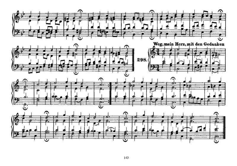 Four-PartChorales_一万首著名钢琴曲谱哈农贝多芬合集视频教学电子版高清无水印可打印_1古典钢琴知名音乐家谱_巴赫钢琴谱全集